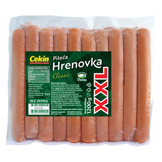 Hrenovke, od pilećeg mesa