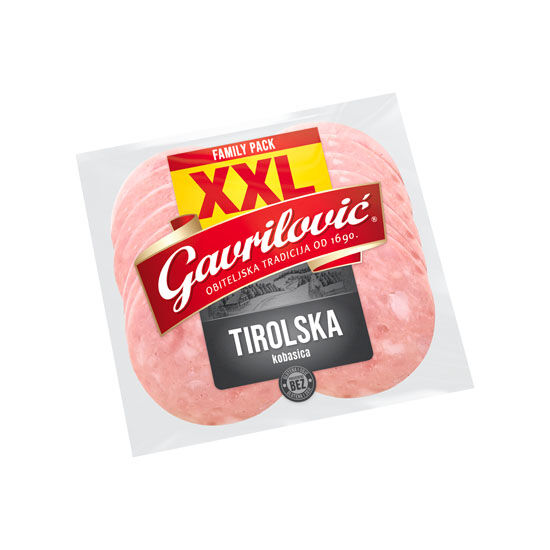 Tirolska kobasica, narezak