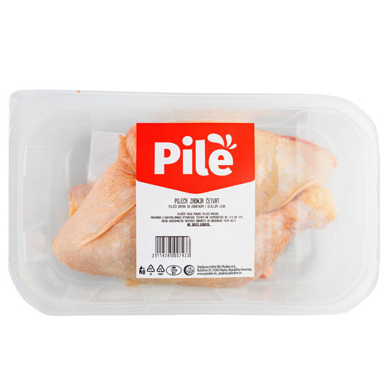 Pileća zadnja četvrt, svježe, cca. 650 g 1 kg