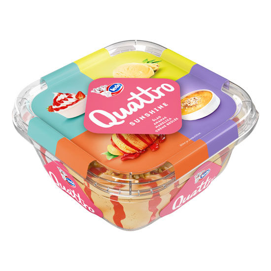 Sladoled Quattro, odabrane vrste
