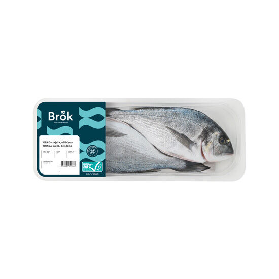 Orada svježa očišćena, cca.  650 g