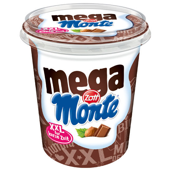 Monte Mega, mliečni desert