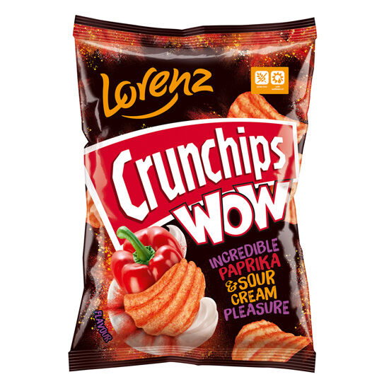 Čips, Crunchips, odabrane vrste