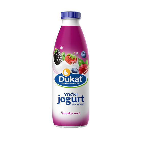 Voćni jogurt šumsko voće 1 l