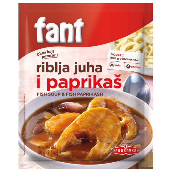 Fant, odabrane vrste