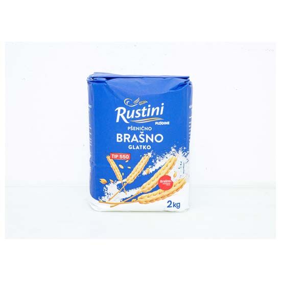 Pšenično brašno glatko, T-550