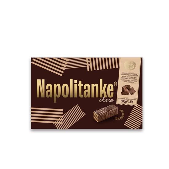 Napolitanke prelivene čokoladom