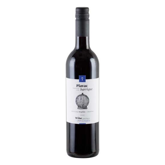Vino Plavac Barrique, crno kvalitetno vino