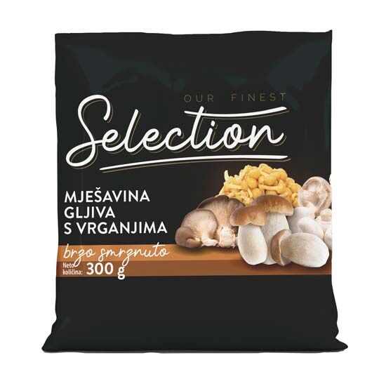 Mješavina gljiva s vrganjima, smrznuto