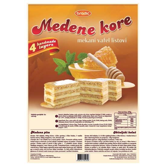 Kore za kolače medene