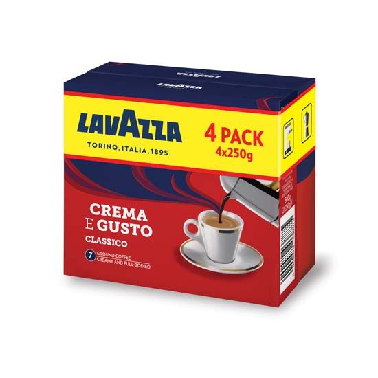 Kava espresso, Crema e Gusto, 4 pack