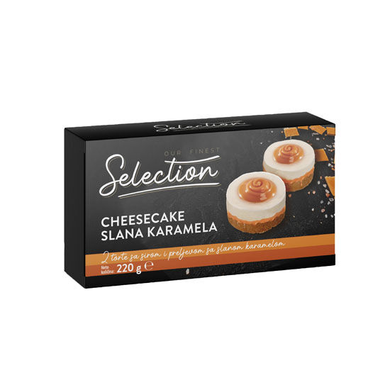 Mini cheesecake slana karamela