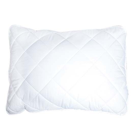 Jastuk, štepani, napunjen finim silikoniziranim poliesterskim kuglicama, mekan i volumeniziran, dimenzije cca. 60x80 cm