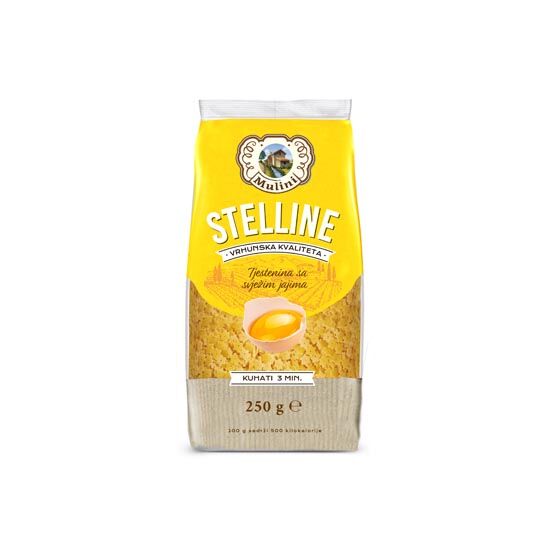 Stelline, tjestenina sa svježim jajima