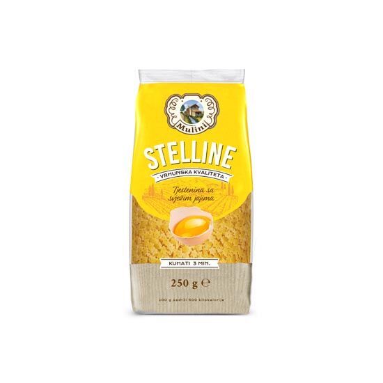 Stelline, tjestenina sa svježim jajima