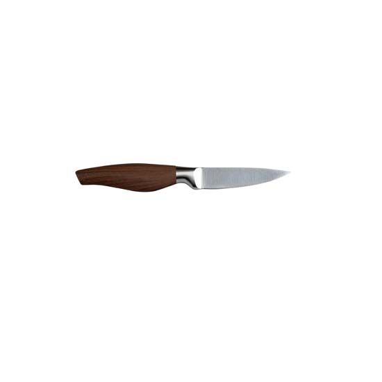 Nož za guljenje, materijal: nehrđajući čelik/drvena drška