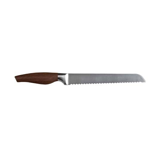 Nož za kruh, materijal: nehrđajući čelik/drvena drška