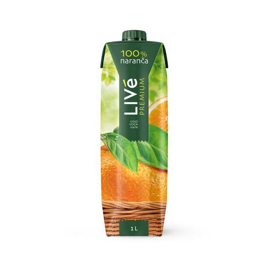 Live Premium, 100% sok, naranča