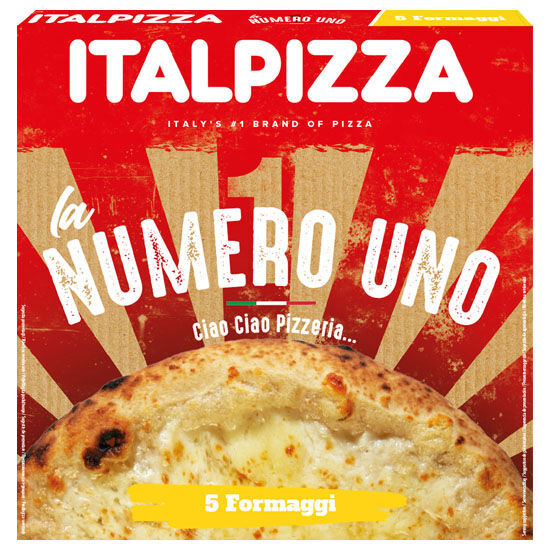 Pizza 5 vrsta sira, smrznuto