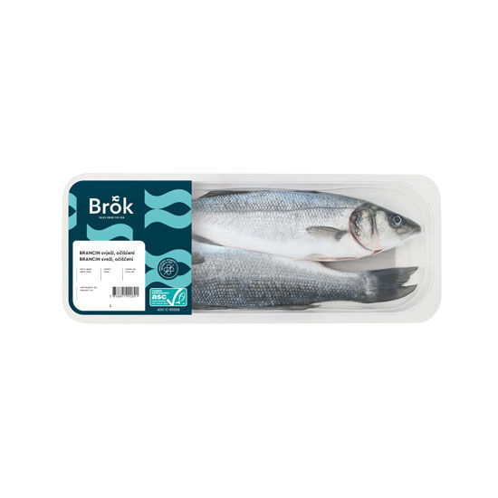 Brancin, očišćeni cca. 650 g 1 kg