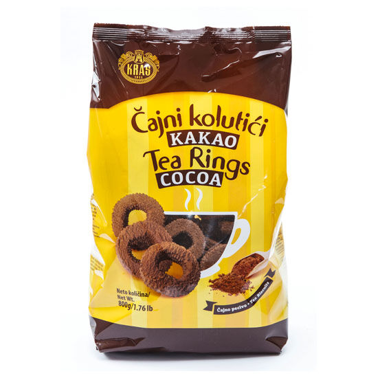 Čajni kolutići tamni 800 g