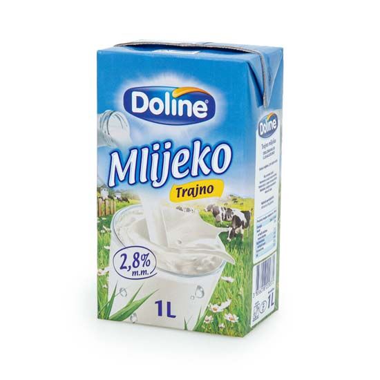 Trajno mlijeko, 2,8% m.m.