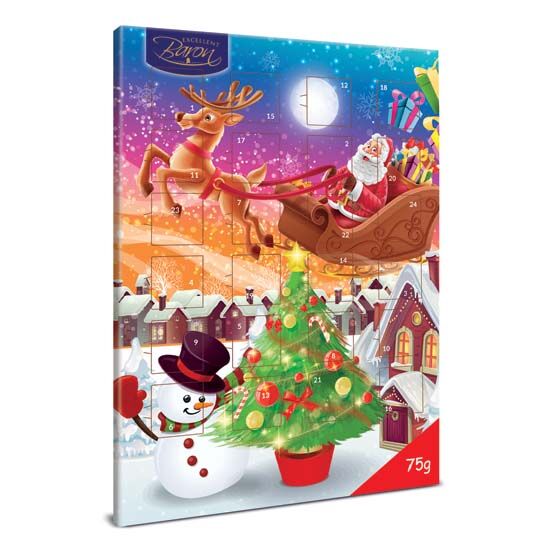 Adventski čokoldni kalendar