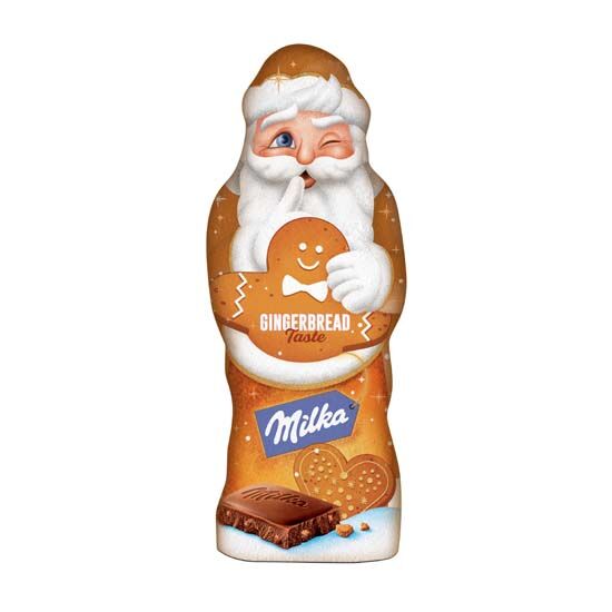 Čokoladna figura Djed Božićnjak, gingerbread