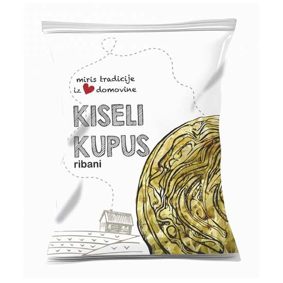 Domaći kiseli kupus ribani, zemlja podrijetla Hrvatska