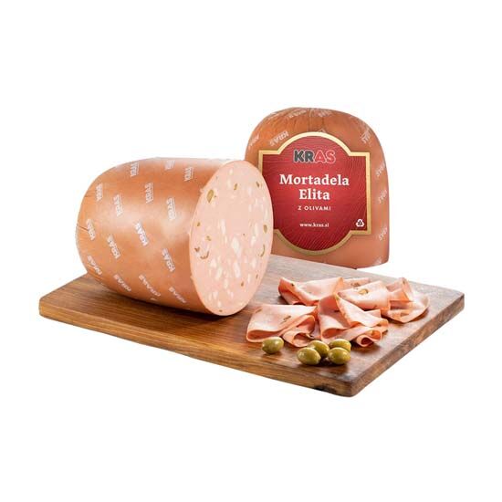 Mortadela Elita obična ili s maslinama, polutrajni proizvod