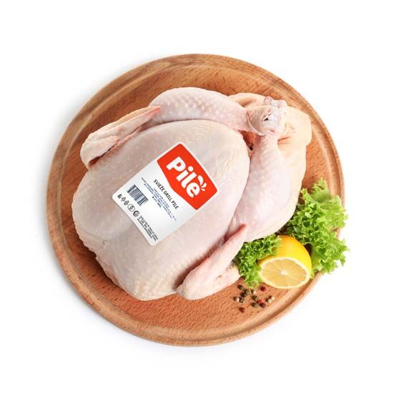 Svježe pile grill, na podlošku, cca 1.5 kg
