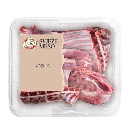 Kozlić, svježe, na pultu