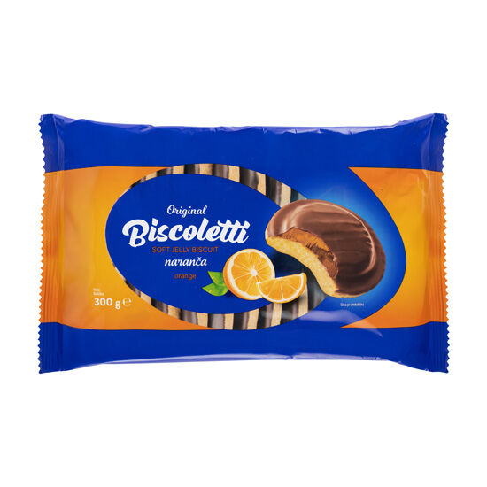 Keksi, sa želeom od naranče