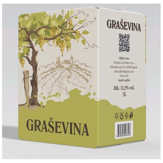 Graševina, bijelo kvalitetno vino