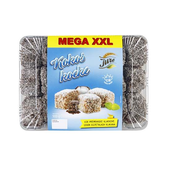Kokos kocke, XXL