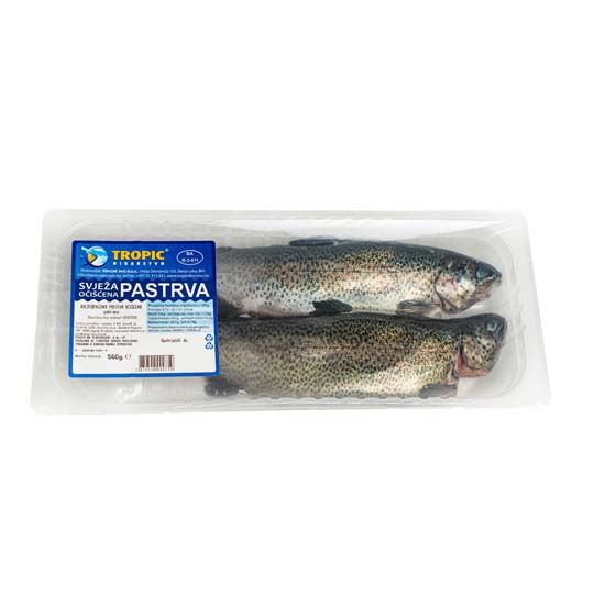 Pastrva svježa, očišćena