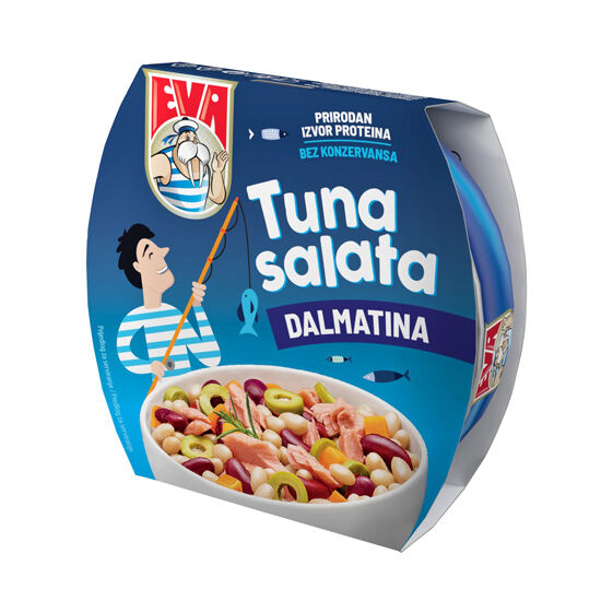 Tuna salata, razne vrste