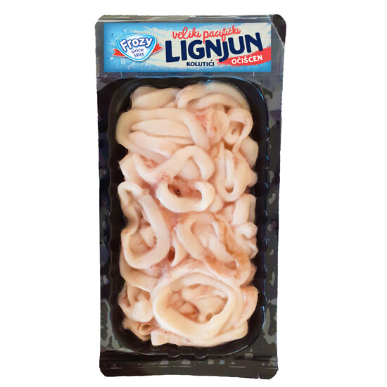 Lignjun pacifički, kolutići, smrznuto
