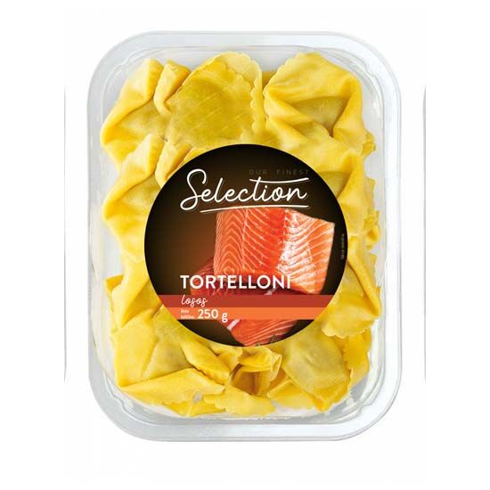 Tortelloni s lososom, svježe