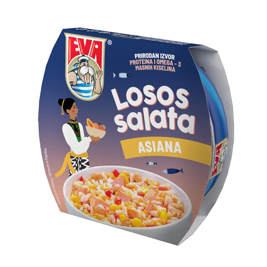 Losos salata, razne vrste