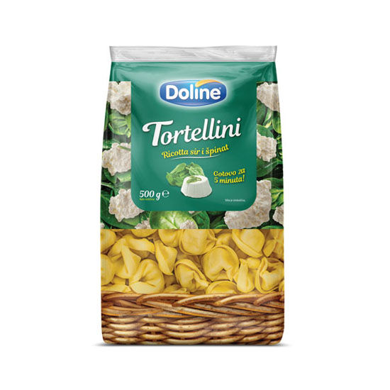 Tortellini ricotta-špinat, svježi