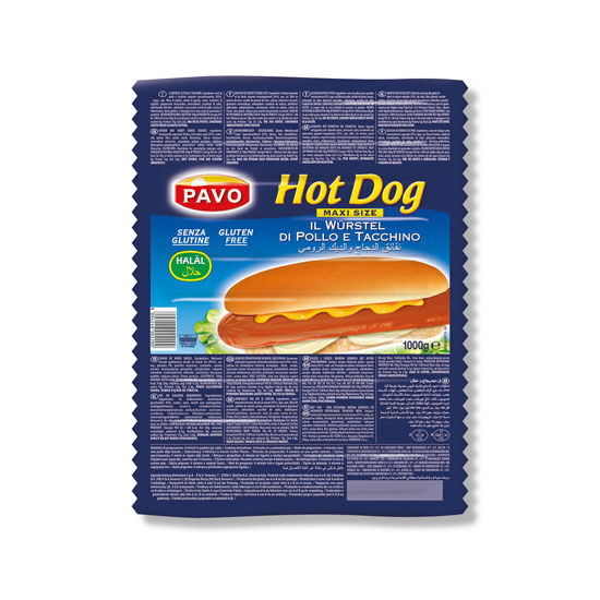 Hot dog hrenovke od pilećeg i purećeg mesa, obarena kobasica