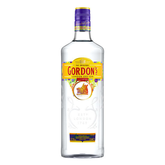 Gin, udio alkohola 37,5%