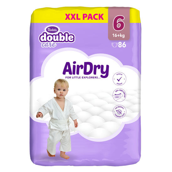 Pelene za djecu, Double care