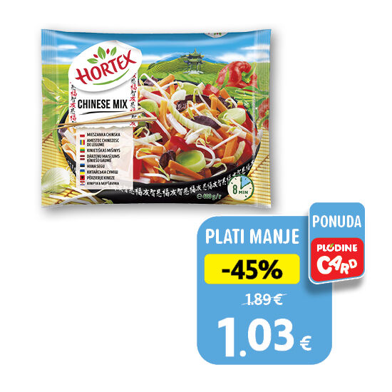 Kineska mješavina, smrznuto