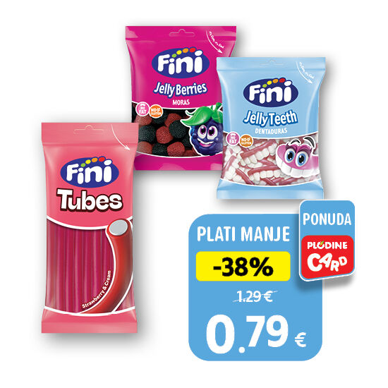 Bomboni, razne vrste