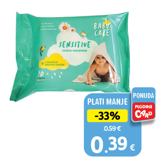 Vlažne maramice 20 kom