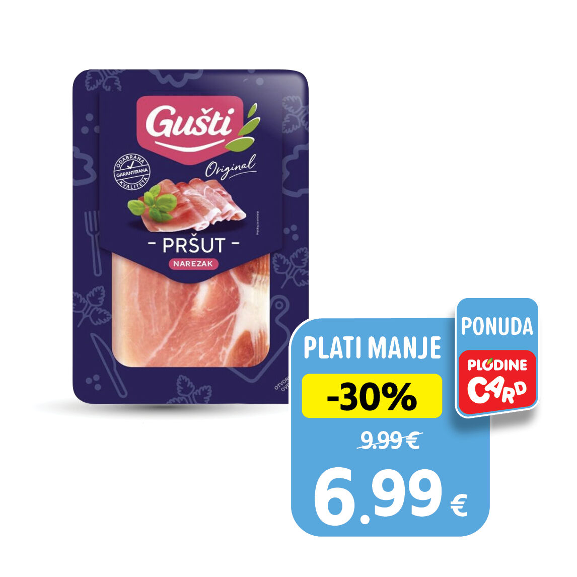 Pršut narezak