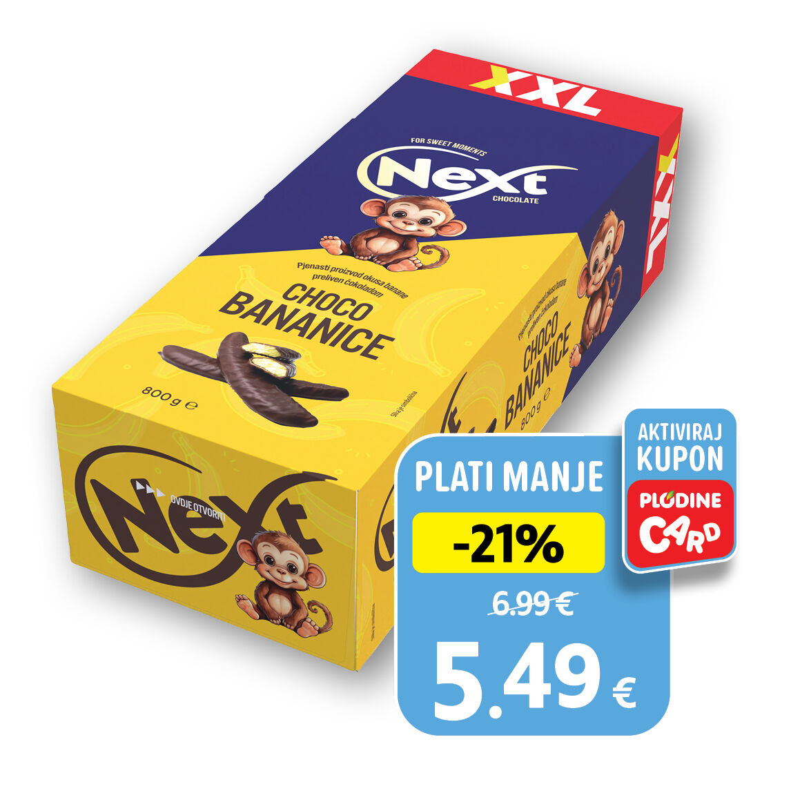 Choco banana XXL