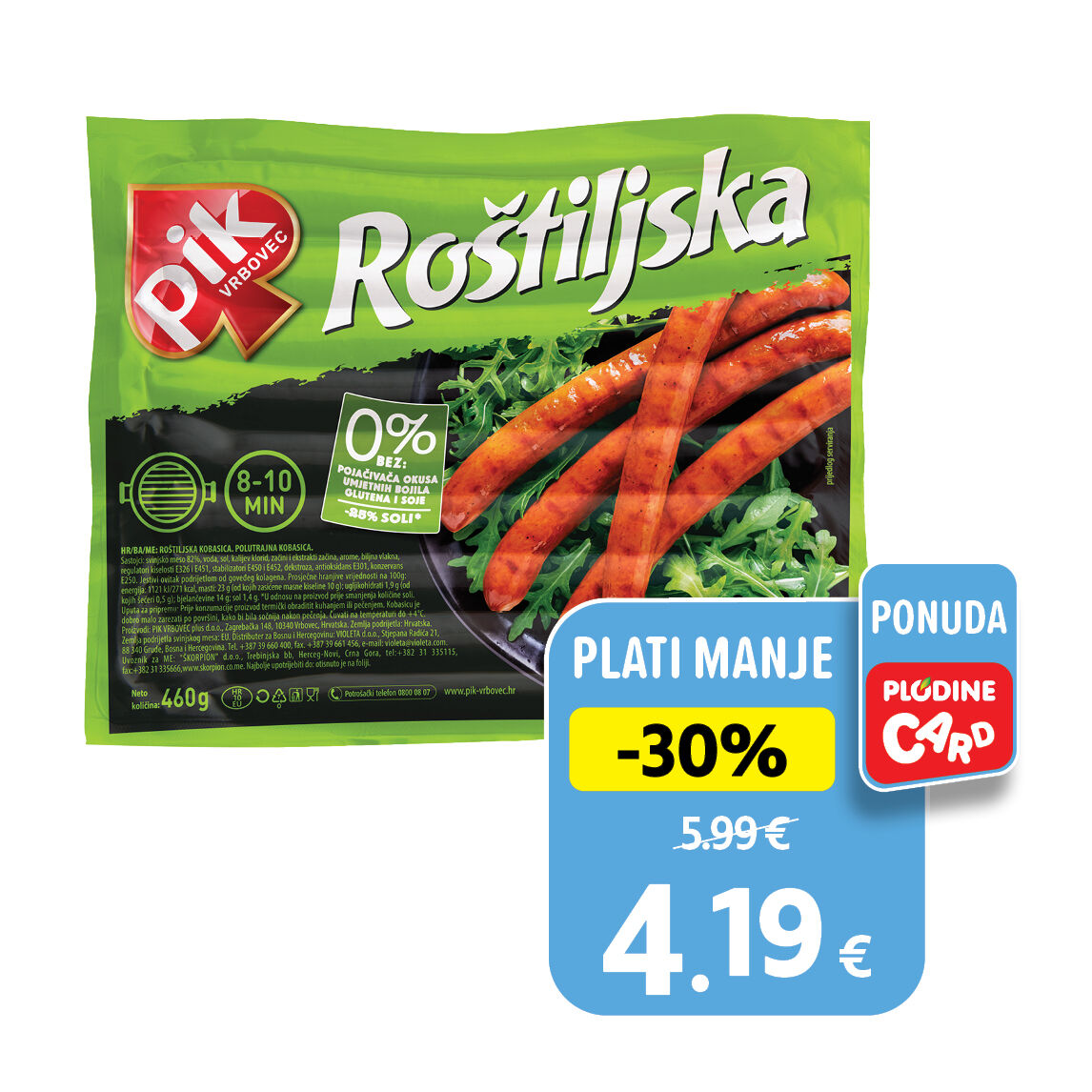 Roštiljska kobasica